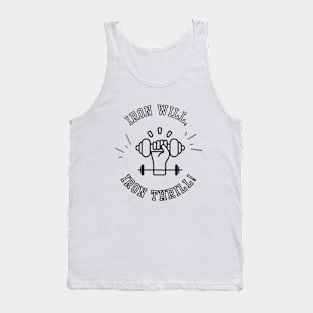 Pumped Up and Ready - Iron Will Iron Thrill Tank Top